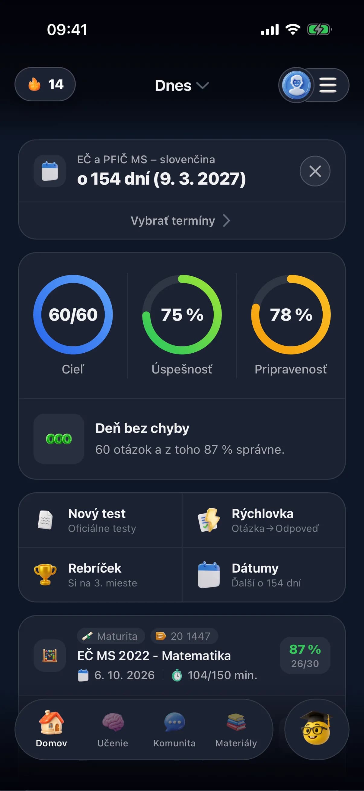 SCHPRT – Domov a pripravenosť